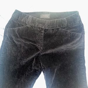 THE LIMITED velvet straight leg pants